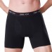 FixtureDisplays®  5PK Men's Soft Cotton Boxer Briefs Fly Front Underwear Mesh Fly Pouch Size: M. Fit for waist size: 27.6